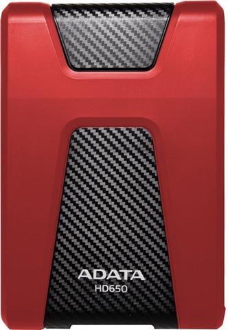 ADATA HD650 1TB Anti-Shock External Hard Drive, Red  AHD650 1tu3 Crd 1 Tb Red - View #11